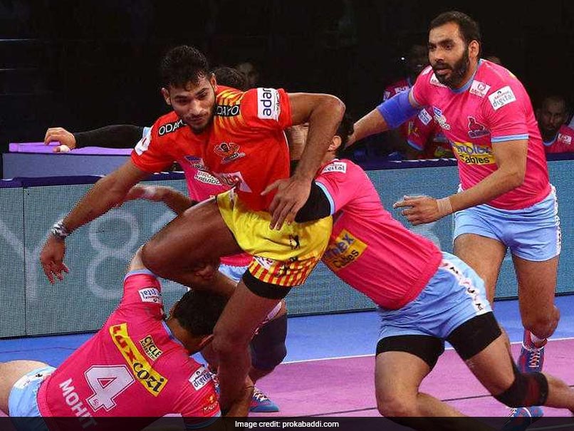 PKL: Gujarat Fortunegiants Defeat Jaipur Pink Panthers, Tamil Thalaivas Beat Up Yoddha PKL: Gujarat Fortunegiants Defeat Jaipur Pink Panthers, Tamil Thalaivas Beat Up Yoddha