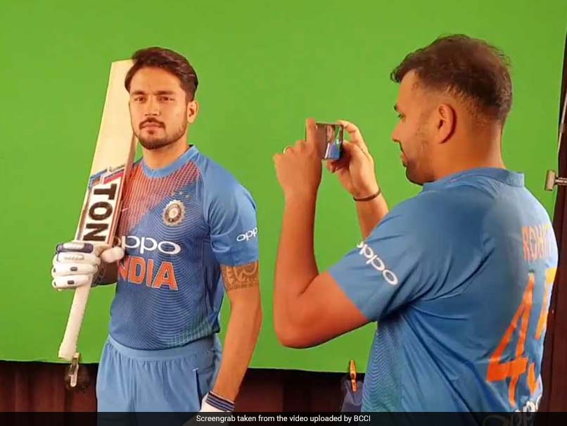India vs Australia: Rohit Sharma Turns Cameraman Ahead Of 1st T20I Against Australia - Watch