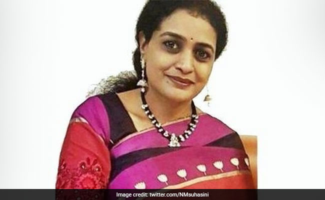 NT Rama Rao's Grand Daughter Files Nomination Papers For Telangana Polls