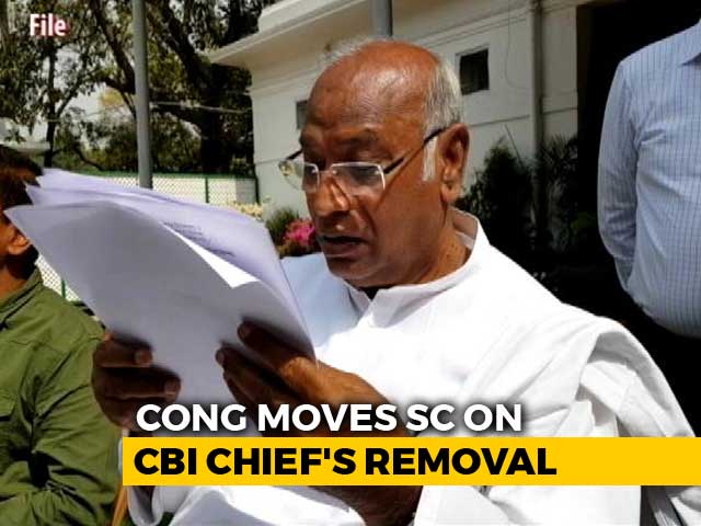 "Completely Illegal": Congress Approaches Court In Support Of CBI Chief