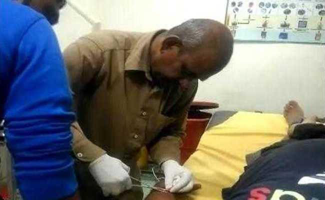 On Camera, Peon Put Stitches In Haryana; "Doctor Watched," Says Patient