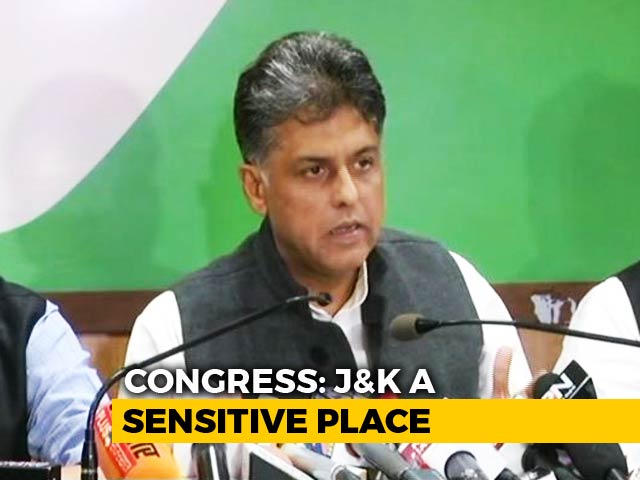 Congress Questions J&K Governor's Decision To Dissolve Assembly