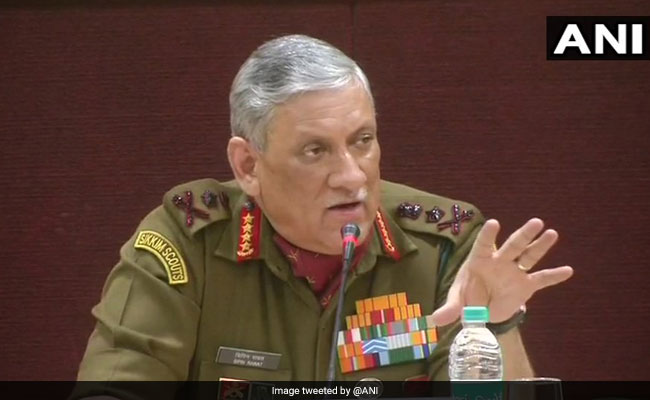 "Not Yet Ready" For Women In Combat Roles: Army Chief General Bipin Rawat