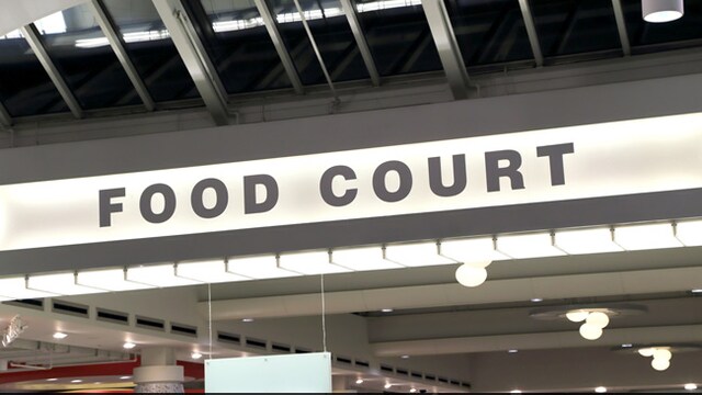 Food courts will provide a space for networking among students
