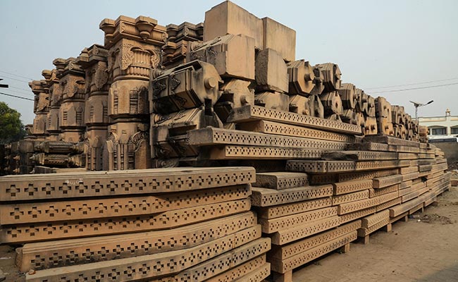 Awaiting Court Verdict On Ayodhya, 50% Carvings Of 'Grand Temple' Ready