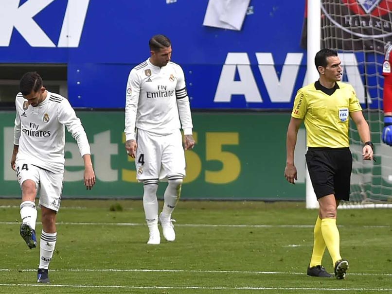La Liga: Santiago Solari, Sergio Ramos Feel Heat As Real Madrid Crash At Eibar