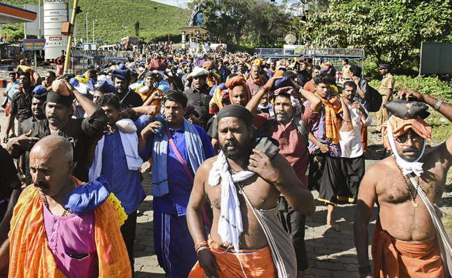 Children Used As "Shields" During Sabarimala Protests: Kerala Minister
