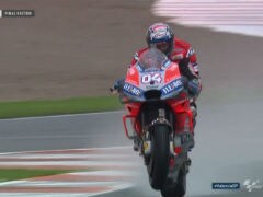 MotoGP: Dovizioso Wins Crash Ridden Valencia GP; KTM Scores First-Ever Podium