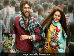 <i>Petta</i> New Poster: Rajinikanth Smiles, Simran Bagga Blushes As They Gear Up For Pongal <i>Petta</i> New Poster: Rajinikanth Smiles, Simran Bagga Blushes As They Gear Up For Pongal