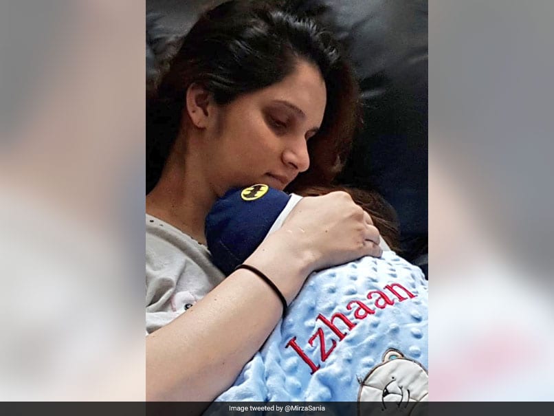 Sania Mirza Shares Adorable Moment With Son Izhaan - See Picture Sania Mirza Shares Adorable Moment With Son Izhaan - See Picture