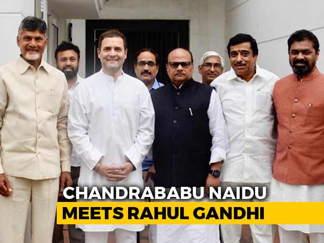 "Save The Future," Says Chandrababu Naidu, On Day Of Opposition Meetings