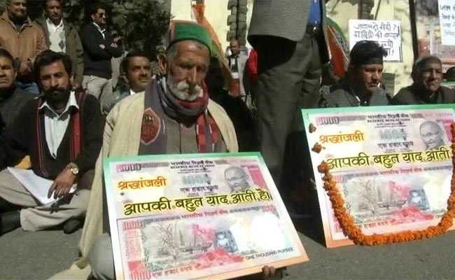 In Nationwide Protest Against Demonetisation, Congress Observes Black Day