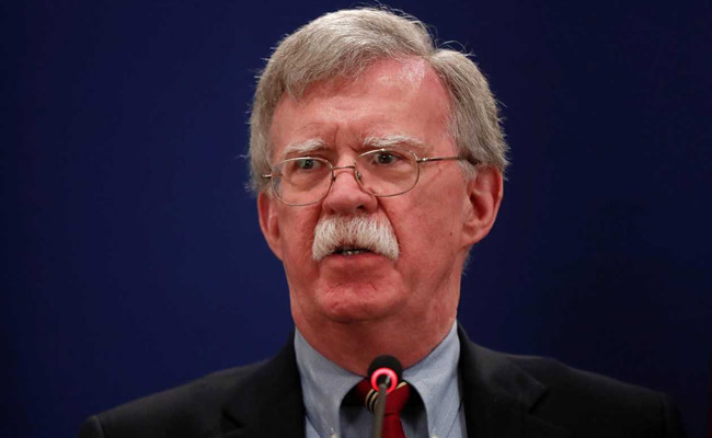 US President Donald Trump Fires National Security Adviser John Bolton