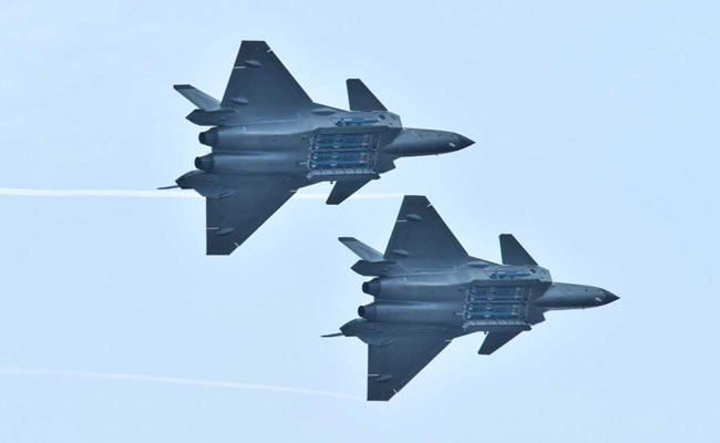 China Displays J-20 Jet's Missiles For The First Time At Airshow: Report