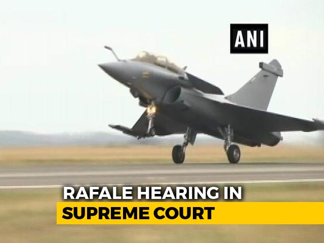 "It's For Experts To Review Rafale Deal, Not Court," Says Centre