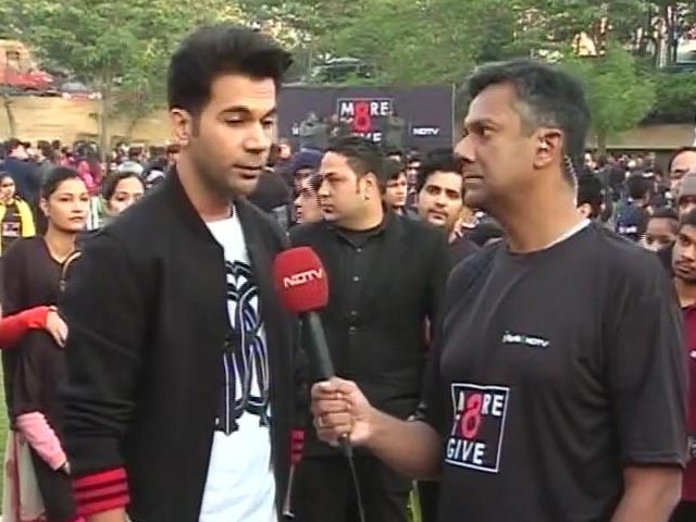 I Would Love To Donate My Eyes: Rajkummar Rao At Walkathon In Gurugram