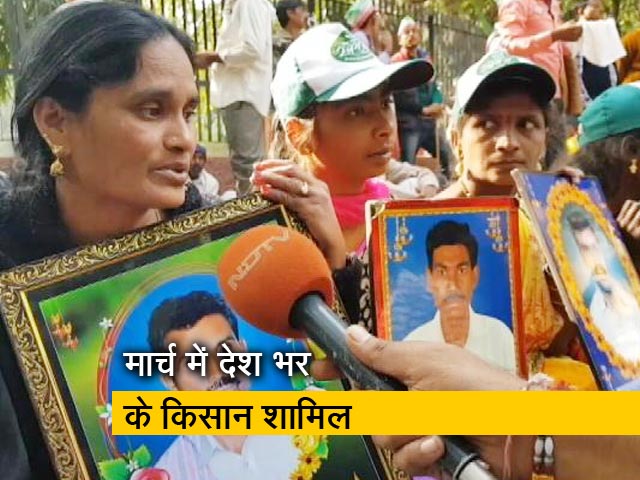 रामलीला मैदान से संसद तक किसानों का मार्च