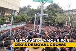 Thousands Protest Poll Panel's Action In Mizoram, Schools, Shops Shut Thousands Protest Poll Panel's Action In Mizoram, Schools, Shops Shut