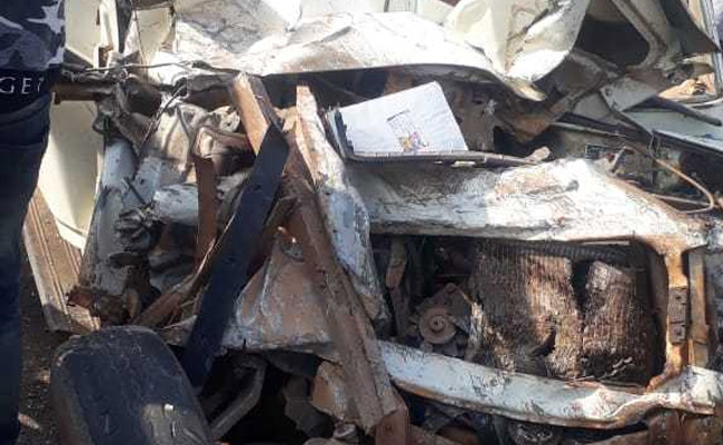 6 Children, Driver Killed In Bus-School Van Collision In Madhya Pradesh