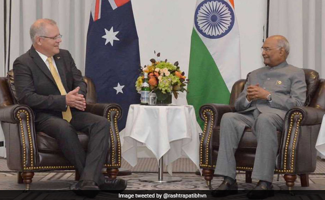 India, Australia Sign Five Pacts As President Kovind Meets PM Morrison