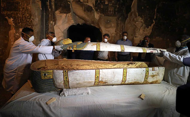 Egypt Unveils 3,000-Year-Old Ancient Tomb And Sarcophagi In Luxor