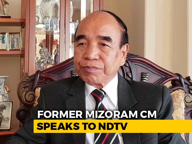 "Won't Align With BJP In Mizoram": Mizo National Front Chief Zoramthanga
