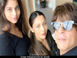 Shah Rukh Khan Will Miss The 'Two Many Beautiful Women' Suhana And Gauri Shah Rukh Khan Will Miss The 'Two Many Beautiful Women' Suhana And Gauri