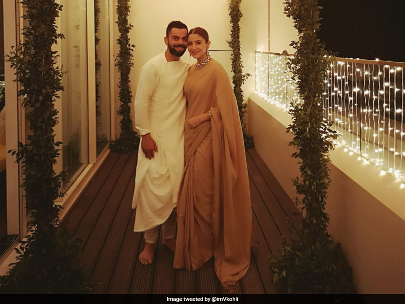 Virat Kohli Poses With Wife Anushka Sharma, Wishes Fans A Very "Happy And Prosperous Diwali"