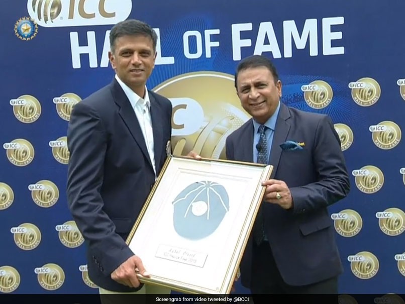Rahul Dravid Becomes Fifth Indian To Be Inducted Into ICC Hall Of Fame