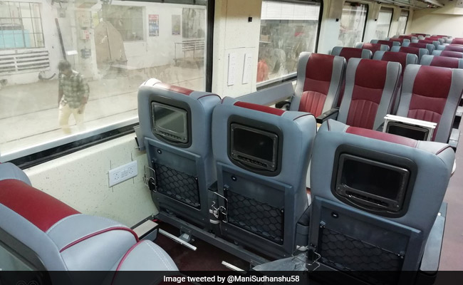 Swanky Tejas Coaches To Be Rolled Out In Chennai Today