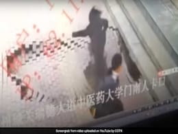 Shocking Video Shows Woman Disappearing Into Sinkhole As Sidewalk Collapses Shocking Video Shows Woman Disappearing Into Sinkhole As Sidewalk Collapses