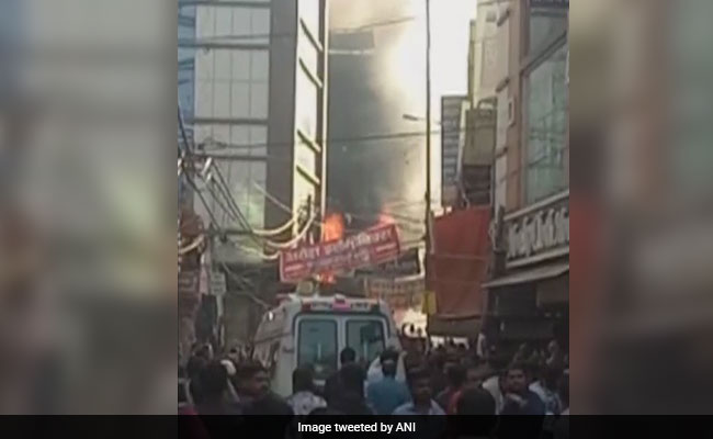 Major Fire At Delhi's Bhajanpura Market, 19 Fire Engines At Spot