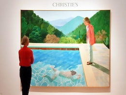 David Hockney's Pool Painting Sets Auction Record For Living Artist, Sold In 9 Minutes David Hockney's Pool Painting Sets Auction Record For Living Artist, Sold In 9 Minutes