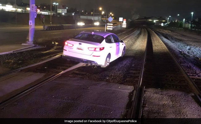 The GPS Made Me Do It, Says Woman Who Drove Her Car Onto Railway Tracks