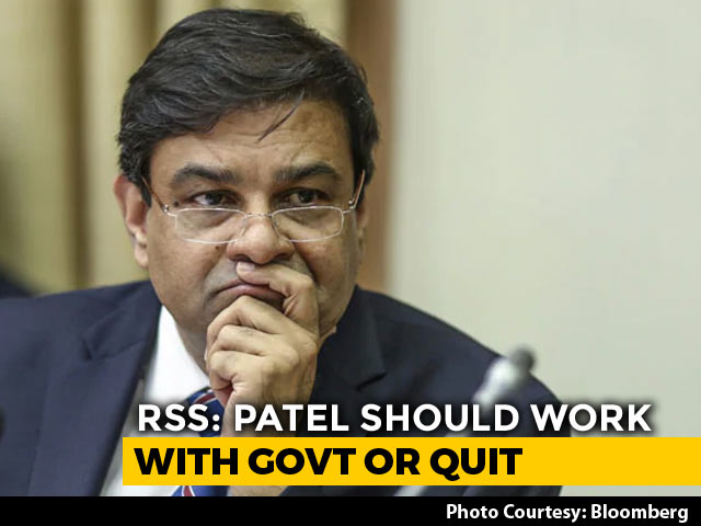 RBI Chief Should Work With Government Or Quit: RSS Economic Wing Head