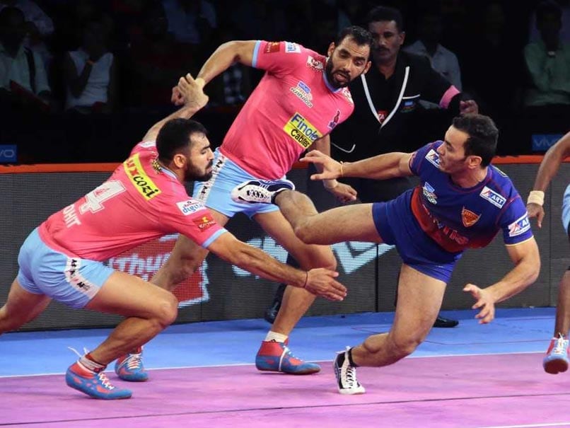 PKL: Dabang Delhi Hammer Jaipur Pink Panthers, Haryana Steelers Defeat U Mumba PKL: Dabang Delhi Hammer Jaipur Pink Panthers, Haryana Steelers Defeat U Mumba