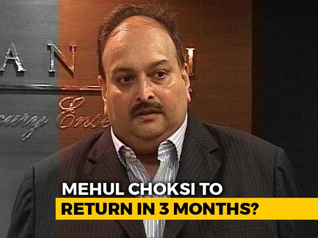 Mehul Choksi May Return To India In 3 Months If Medically Fit: Lawyer