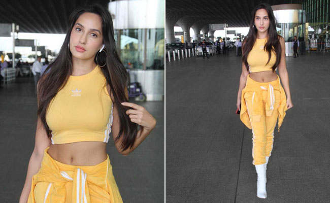 Nora Fatehi Is A Ray Of Sunshine In Athleisure. Get Her Look