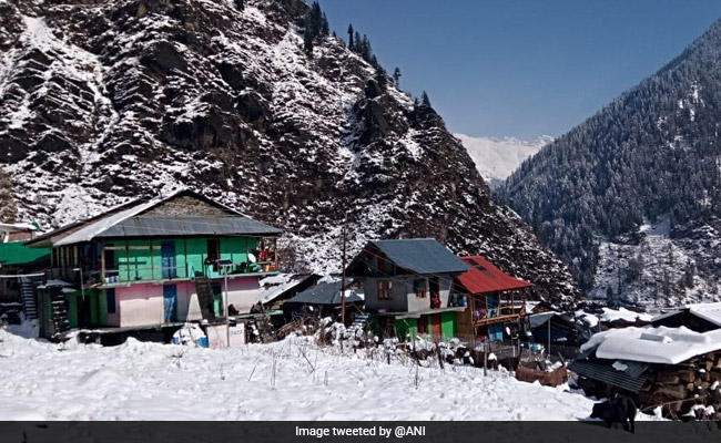 Fresh Snowfall In Parts Of Himachal Pradesh Intensifies Cold Wave