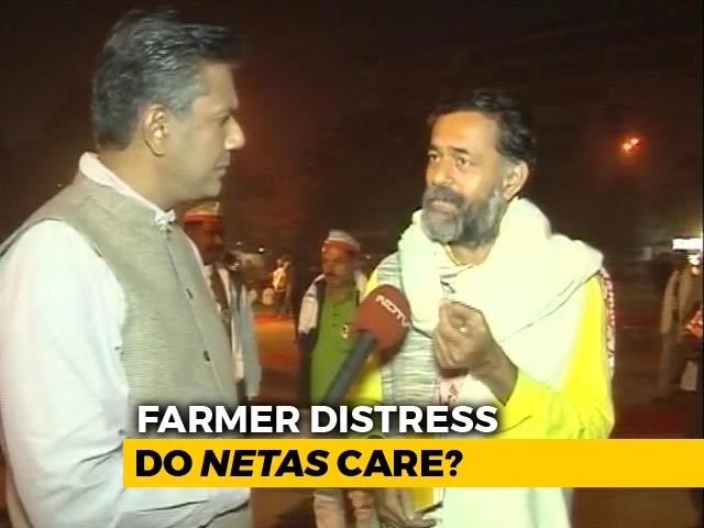 "<i>No Acche Din For Us</i>" Say Farmers As Thousands Arrive In Delhi