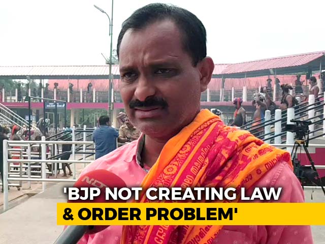 VV Rajesh Denies Kerala BJP Turning Sabarimala Into A War Zone