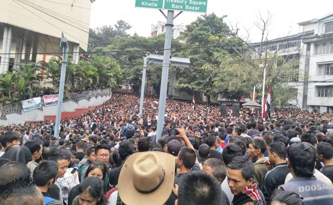 Massive Protest In Mizoram Against Chief Election Officer: 10 Points