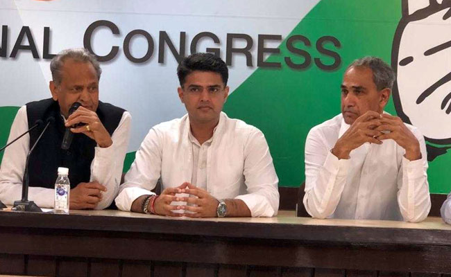 Congress Meet Begins In Rajasthan To Choose Chief Minister