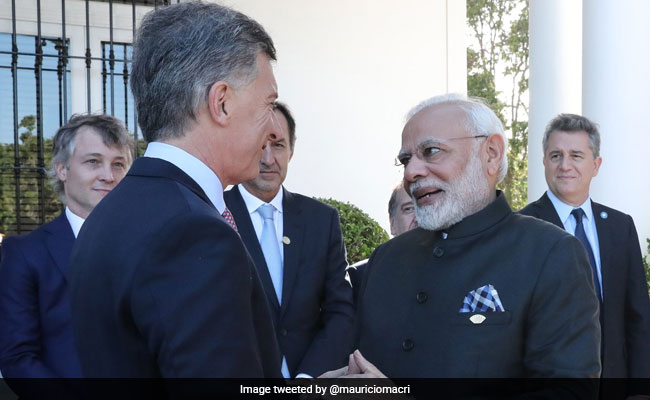 PM Modi, Argentinian President Discuss Ways To Strengthen Bilateral Ties