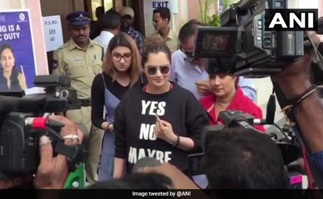 Sania Mirza, Chiranjeevi Up Star Power At Booths On Telangana Voting Day