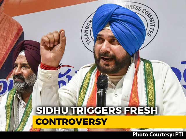 "Even Watchman's Dog Is A Thief": Navjot Singh Sidhu Amid Rafale Row