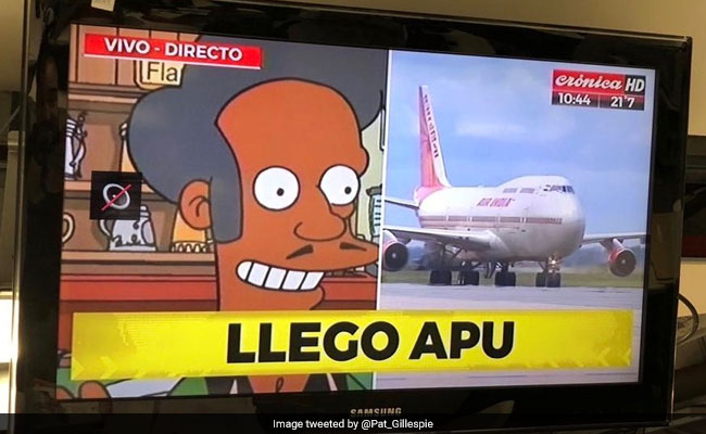 Argentine Channel Welcomes PM Modi With <i>The Simpsons'</i> Apu, Criticised