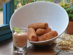 Clotted Cottage Cheese Croquettes