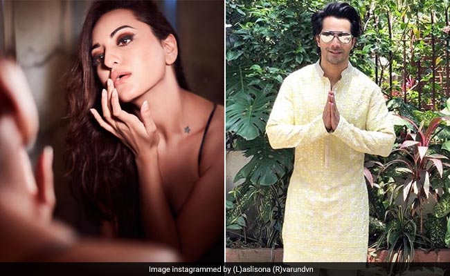 वरुण धवन ने सोनाक्षी सिन्हा को बुलाया 'भाभी' और छुए पांव, एक्ट्रेस का यूं आया रिएक्शन- देखें Video