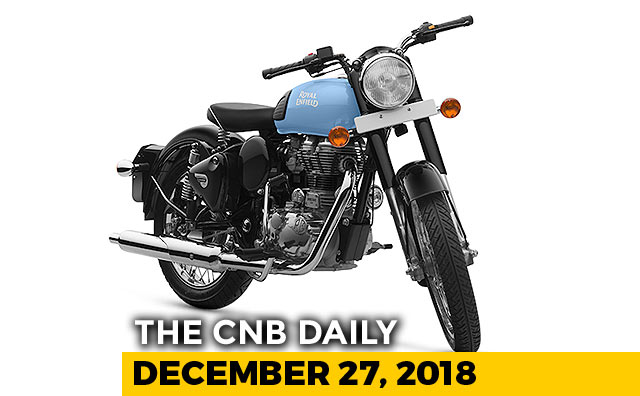 RE Classic Redditch 350 ABS, Super Carry Recall, Triumph Thruxton R TFC